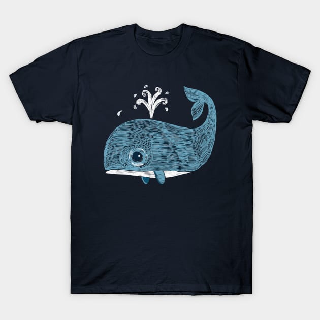 Whale T-Shirt by himsucipta